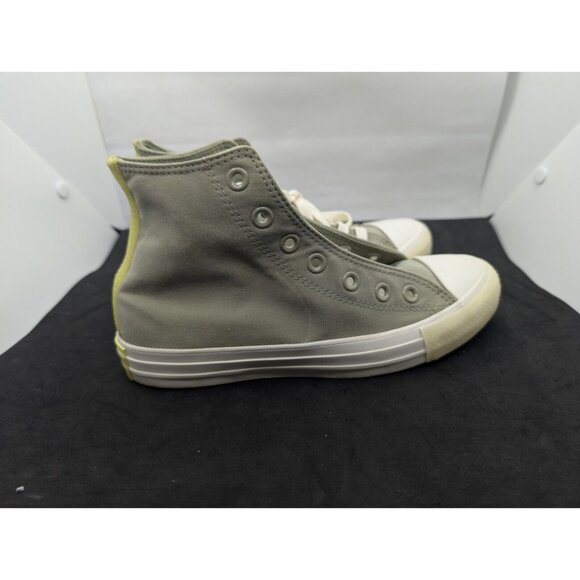 CONVERSE Chuck Taylor Women's size 6.5 m Green High Top Sneakers READ - Picture 2 of 10